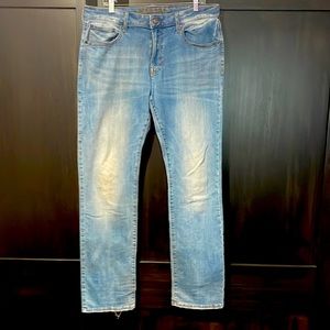 Mens American Eagle Extreme Flex size 34x34 Original Straight Jeans